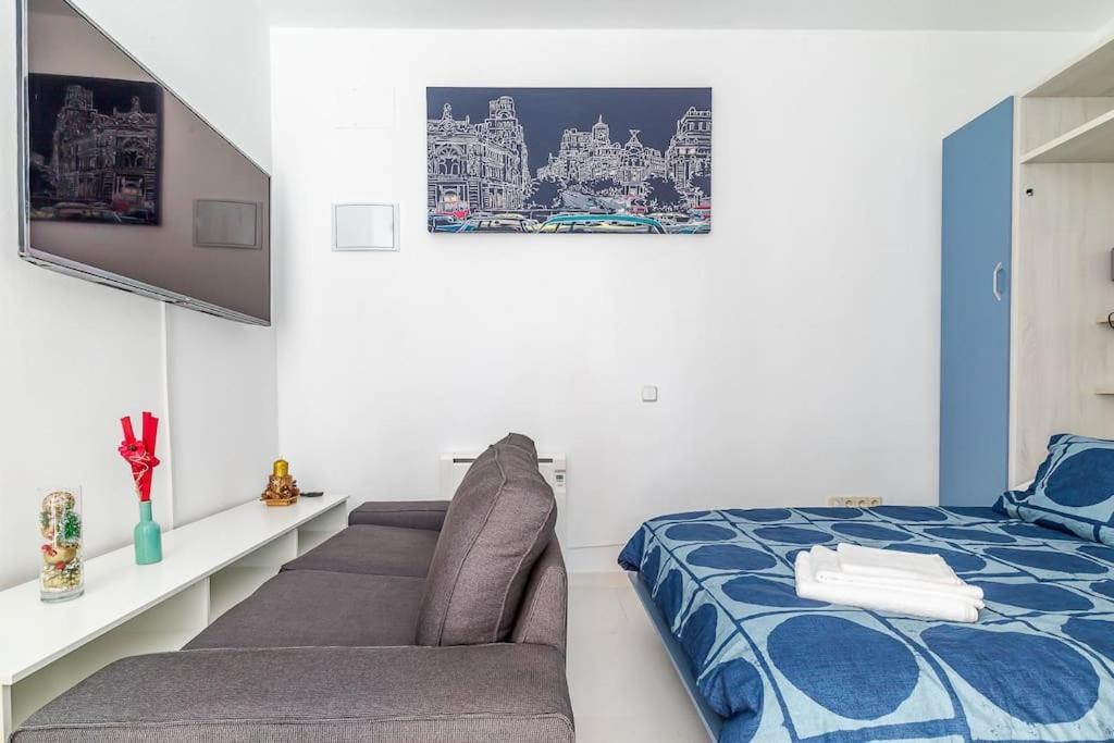 Estudio Acogedor En Zona Norte Madryt Zewnętrze zdjęcie